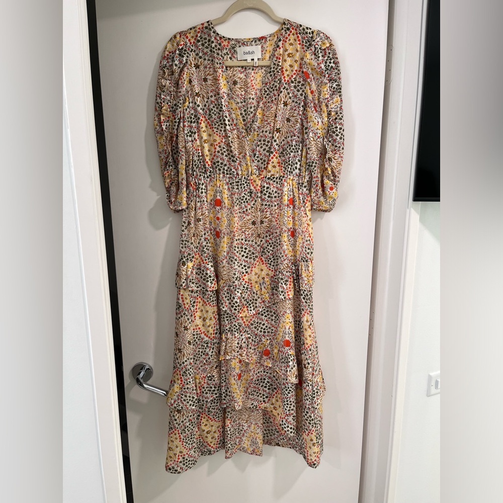 ba&sh Multicolor Patterned Maxi Dress